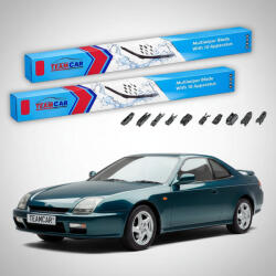 TeamCar Ștergătoare Honda Prelude Gen V (BB5-BB9) Coupe 1997-2000 | Set Față Flat Premium - TeamCar® (TC-PRE5C500450FLP)