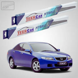 TeamCar Ștergătoare Honda Accord Gen VII (CL) Sedan 2003-2008 | Set Față Hibrid - TeamCar® (TC-ACCGVII650400HB)