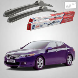 TeamCar Ștergătoare Honda Accord Gen VIII (CU) Sedan 2008-2015 | Set Față Flat - TeamCar® (TC-ACCGVIII600550FL)