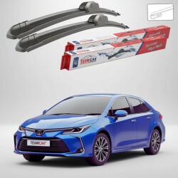 TeamCar Ștergătoare Toyota Corolla E21 Sedan 2019-prezent | Set Față Flat - TeamCar® (TC-CORE21SD-7034FL)