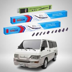 TeamCar Stergatoare Mitsubishi L300 Exceed Van (P0_W/P1_W/P2_W) 2000+ | Set Fata si Spate Flat Premium - TeamCar (TC-L300EXFSFP)