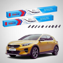TeamCar Ștergătoare Kia XCeed CD 2019-prezent | Set Față Flat Premium - TeamCar® (TC-XCEED-6540FLP)