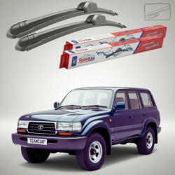 TeamCar Ștergătoare Toyota Land Cruiser J8 Seria 80 1990-1998 | Set Față Flat - TeamCar® (TC-LCJ8-4545FL)