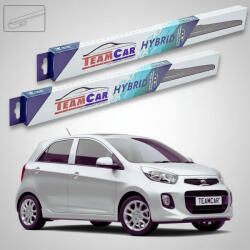TeamCar Ștergătoare Kia Picanto II TA Hatchback 2011-2017 | Set Față Hibrid - TeamCar® (TC-PICANTII-5540HB)