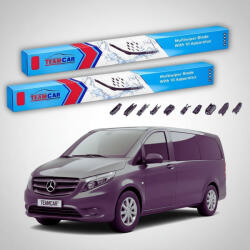 TeamCar Ștergătoare Mercedes-Benz Vito W447 10.2014-prezent | Set Față Flat - TeamCar® (TC-MERCEDESVITOW447700450FU)