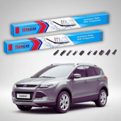 TeamCar Ștergătoare Ford Kuga Mk2 DM2 SUV 2012-prezent | Set Față Flat Premium - TeamCar® (TC-KUGAMK2DM2700700FP)