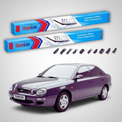 TeamCar Ștergătoare Kia Shuma I FB Sedan 1996-2001 | Set Față Flat Premium - TeamCar® (TC-SHUMAI-5348FLP)