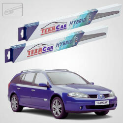 TeamCar Ștergătoare Renault Laguna II Grandtour Break 2001-2007 | Set Față Hibrid - TeamCar® (TC-LAGU2B-6050HB)