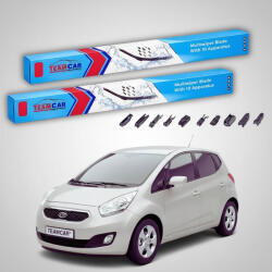 TeamCar Ștergătoare Kia Venga YN Hatchback 2010-2019 | Set Față Flat Premium - TeamCar® (TC-VENGA-6535FLP)