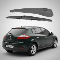 MAMMOOTH Braț și Lamelă Ștergător Spate Renault Megane III Hatchback BZ (2008-2017) - 360mm, Mammooth MMT RAW 401 (MMTRAWqAPF)