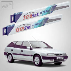 TeamCar Ștergătoare Citroën Xantia Break X1 Estate 1995-1998 | Set Față Hibrid - TeamCar® (TC-XANTBX1-600500HB)