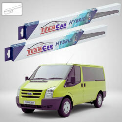 TeamCar Ștergătoare Ford Transit MK7 V347 Van 2-Door 2006-2009 | Set Față Hibrid - TeamCar® (TC-TRANSITMK7V347V2D650550HB)