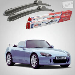 TeamCar Ștergătoare Honda S2000 (AP1/AP2) Roadster 1999-2009 | Set Față Flat - TeamCar® (TC-S2K1R500400FL)