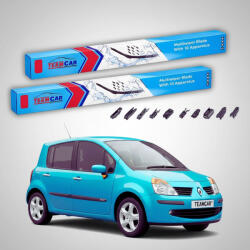 TeamCar Ștergătoare Renault Modus Grand Modus 2004-2005 | Set Față Flat Premium - TeamCar® (TC-MODUS1-7065FLP)