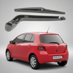 MAMMOOTH Braț și Lamelă Ștergător Spate Toyota Yaris MK2 (2005-2012) - 305mm, Set Complet cu Capac Mammooth MMT RAW 088 (MMT-RAW088-TOYOTAYARISMK2)