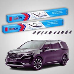 TeamCar Ștergătoare Kia Carnival IV KA4 2020-prezent | Set Față Flat Premium - TeamCar® (TC-CRNV4-650450FLP)
