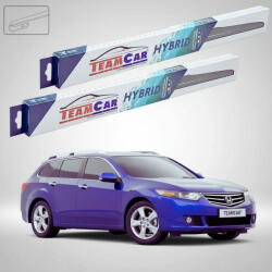 TeamCar Ștergătoare Honda Accord Gen VIII Tourer (CW) Estate 2008-2015 | Set Față Hibrid - TeamCar® (TC-ACCGVIIIT600550HB)