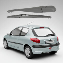 MAMMOOTH Braț și Lamelă Ștergător Spate Peugeot 206 Hatchback 2A C (1998-2012) - 350mm, Mammooth MMT RAW 077 (MMTAPFQI)