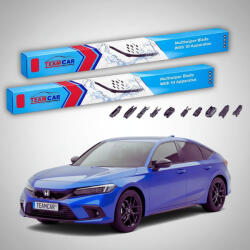 TeamCar Ștergătoare Honda Civic XI FL Liftback 2021-prezent | Set Față Flat Premium - TeamCar® (TC-CIVICFL600475FLP)