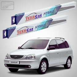TeamCar Ștergătoare Kia Carens FC/FJ 1999-2006 | Set Față Hibrid - TeamCar® (TC-KICAR-600450HB)