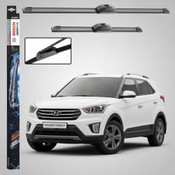 Bosch Ștergătoare Parbriz Hyundai Creta I GS 2016-2021 | Set Față 650mm + 400mm Aerotwin Retrofit AR653S | Bosch (AR653S-HYUNDAICRETAIGS)