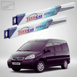 TeamCar Ștergătoare Citroën Jumpy U6 1995-2006 | Set Față Hibrid - TeamCar® (TC-JMPY-6550HB)