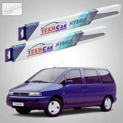 TeamCar Ștergătoare Citroën Evasion 22 U6 1994-2002 | Set Față Hibrid - TeamCar® (TC-EVA-6550HB)