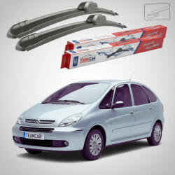 TeamCar Ștergătoare Citroën Xsara Picasso N68 Facelift 2005-2010 | Set Față Flat - TeamCar® (TC-XSRPN68FL-650FL)