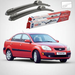 TeamCar Ștergătoare Kia Rio II DE JB Sedan 2005-2011 | Set Față Flat - TeamCar® (TC-RIOII-5540FL)