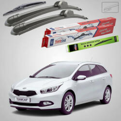 TeamCar Ștergătoare Kia Ceed II SW JD 2012-prezent | Set Față și Spate Flat - TeamCar® (TC-C2SW-653530FL)