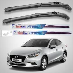 TeamCar Ștergătoare Mazda 3 BN Facelift Sedan 2016-2019 | Set Față Hibrid - TeamCar® (TC-MZ3BNFLS16H)