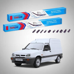 TeamCar Ștergătoare Renault Express Van 1994-1997 | Set Față Flat Premium - TeamCar® (TC-EXPR1-4545FLP)