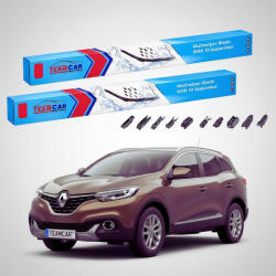 TeamCar Ștergătoare Renault Kadjar I SUV 2015-2017 | Set Față Flat Premium - TeamCar® (TC-KADJ1A-6545FLP)