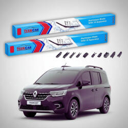 TeamCar Ștergătoare Renault Kangoo III MPV 2021-prezent | Set Față Flat Premium - TeamCar® (TC-KANG3-6545FLP)