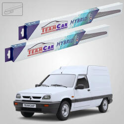 TeamCar Ștergătoare Renault Express Van 1994-1997 | Set Față Hibrid - TeamCar® (TC-EXPR1-4545HB)