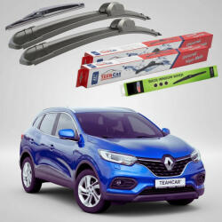 TeamCar Ștergătoare Renault Kadjar I SUV 2017-2018 | Set Față și Spate Flat - TeamCar® (TC-KADJ1C-654825FL)