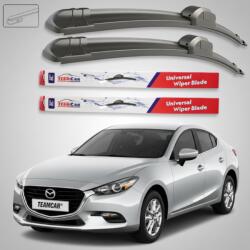 TeamCar Ștergătoare Mazda 3 BN Facelift Sedan 2016-2019 | Set Față Flat - TeamCar® (TC-MZ3BNFLS16F)