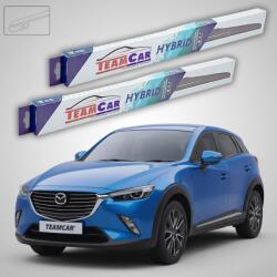 TeamCar Stergatoare Mazda CX-3 DK 2015-2018 Set Fata Hibrid TeamCar (TC-MZCX3DK15H)