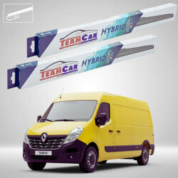 TeamCar Ștergătoare Renault Master III Van 2010-prezent | Set Față Hibrid - TeamCar® (TC-MAST3V-6565HB)