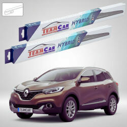 TeamCar Ștergătoare Renault Kadjar I SUV 2015-2017 | Set Față Hibrid - TeamCar® (TC-KADJ1A-6545HB)