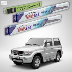 TeamCar Stergatoare Mitsubishi Galloper SUV 1998-2001 | Set Fata si Spate Hibrid - TeamCar (TC-GALLOPFSHB)