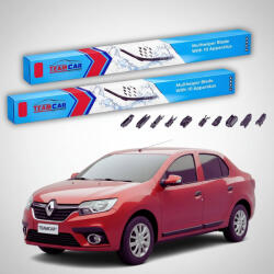 TeamCar Ștergătoare Renault Symbol III Sedan 2015-prezent | Set Față Flat Premium - TeamCar® (TC-SYMB3B-5548FLP)