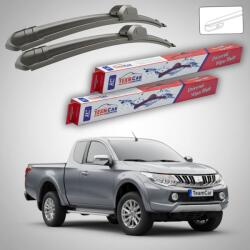 TeamCar Stergatoare Mitsubishi L200 Pick-up Gen V (KJ_/KK_/KL_) 2015-2024 | Set Fata Flat - TeamCar (TC-L200G5-550FL)