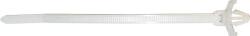DRESSELHAUS Coliere Soricei de Fixare Cap Ascutit Set 100buc Culoare: Alb/Transparent Latime 4 8 Mm Lungime 200mm Material: Plastic (9998/000/17348X200)