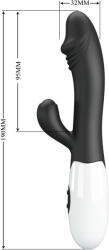 Pretty Love Snappy negru Vibrator