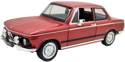 Jinlifang Machetă auto BMW 2002 Tii rosu scara 1: 24 lumini și sunete claxon volan deschide usile si capotele (JPT)