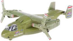 Alloy Avion militar Osprey de jucărie din metal si plastic cu lumini și sunete (JPT)