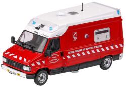 Magazine Models Macheta autospeciala pompieri Peugeot J5 Maxum scara 1: 43 (JPT)