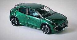  Macheta auto Norev Renault Clio verde 2026 scara 1: 64 (JPT)