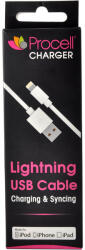 Procell Cablu MFI Lightning Alb 1m-T. Verde 0.1 lei/ buc (CIUSBMFILIGHT)